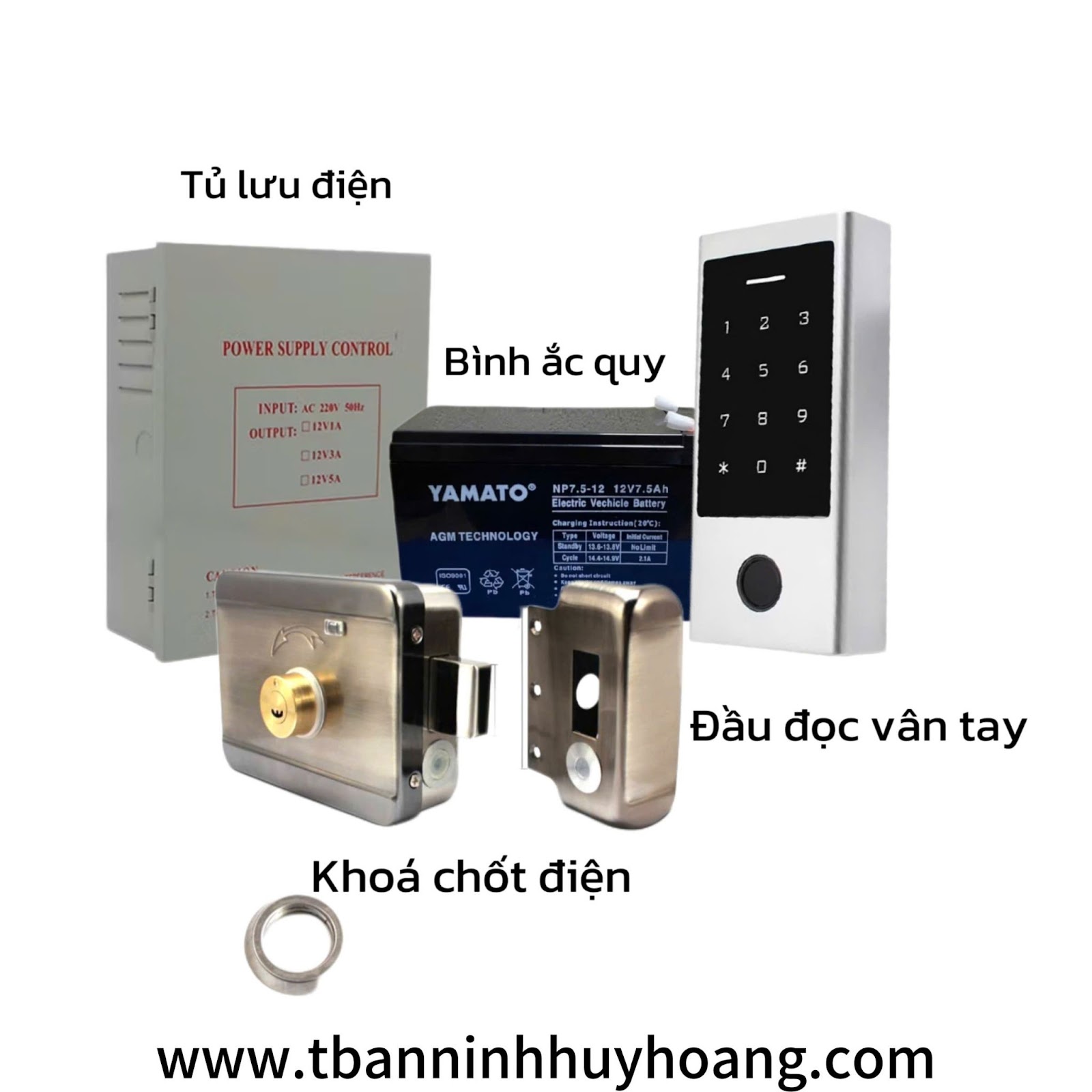 Bộ khóa kiểm soát cửa nhà trọ (HF1-02)