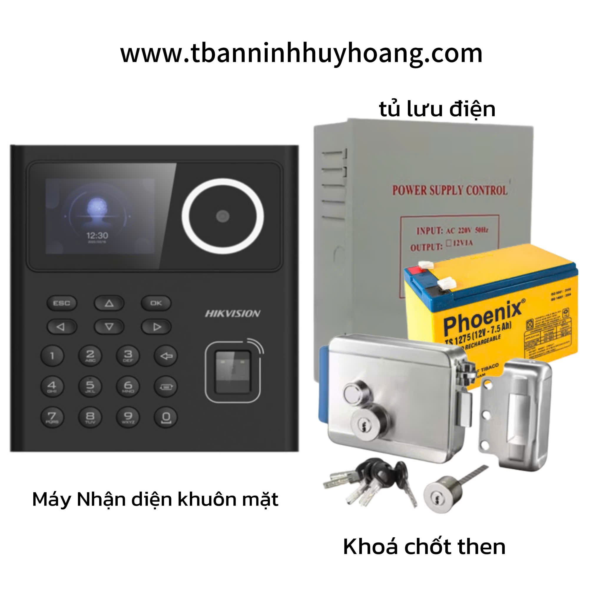 Khóa cửa nhận diện khuôn mặt HK-V1