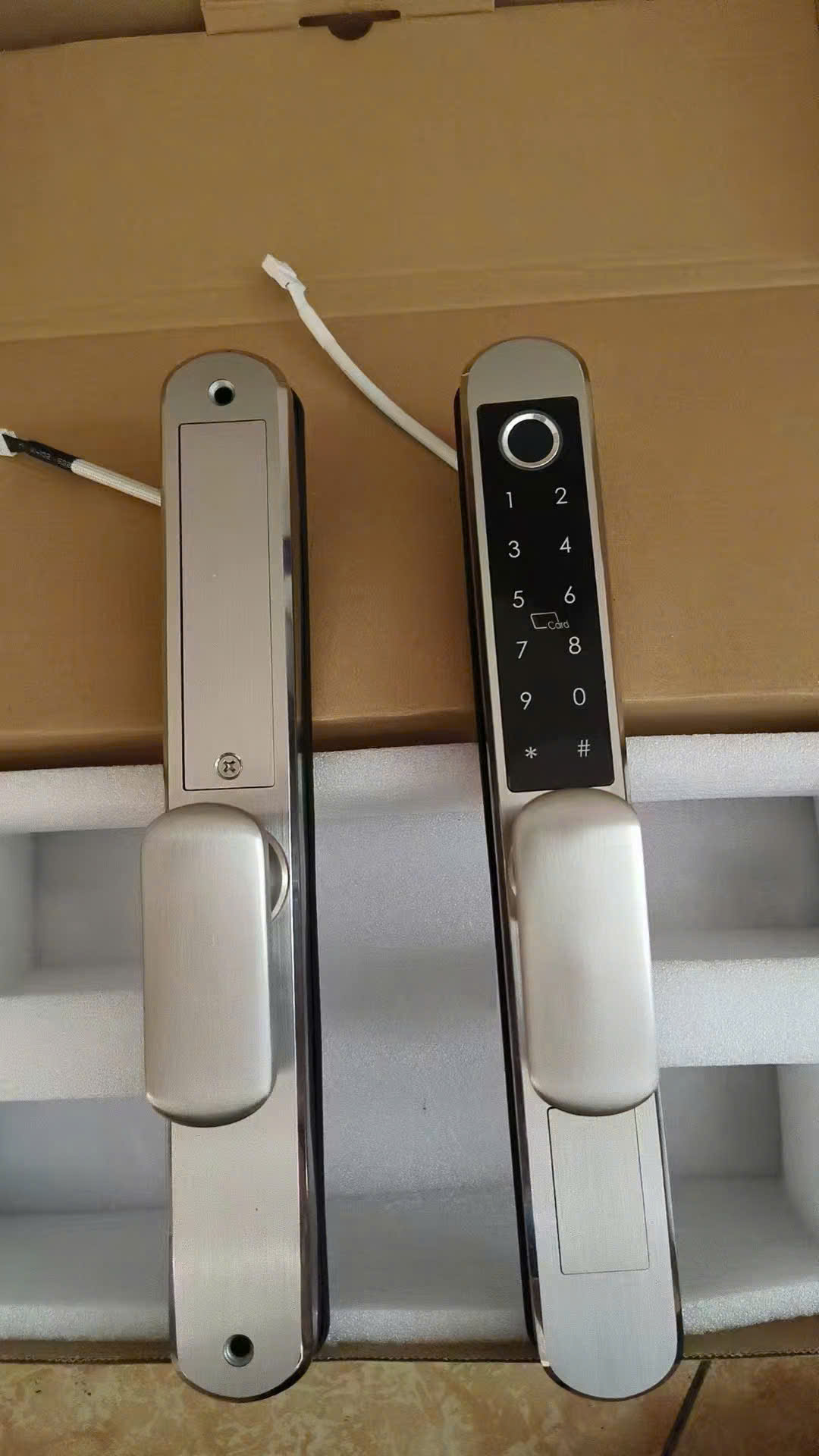 Khoá vân tay cửa kéo CK-01