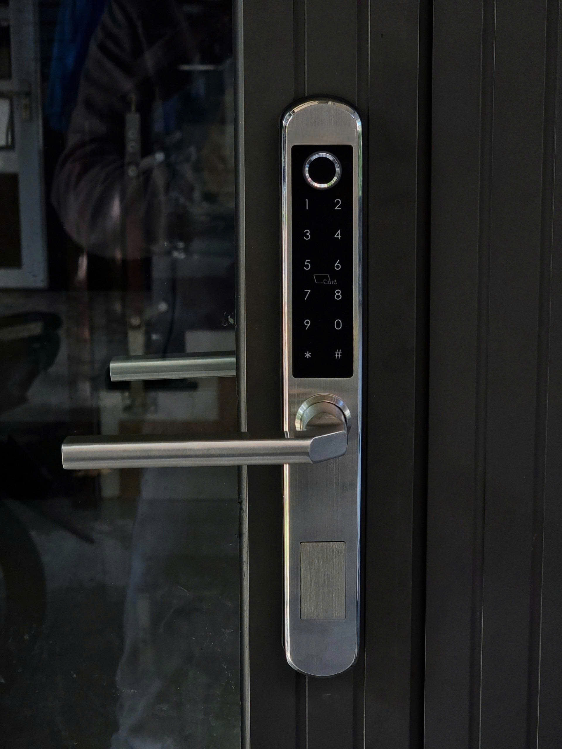 khóa vân tay cửa nhôm CN -01